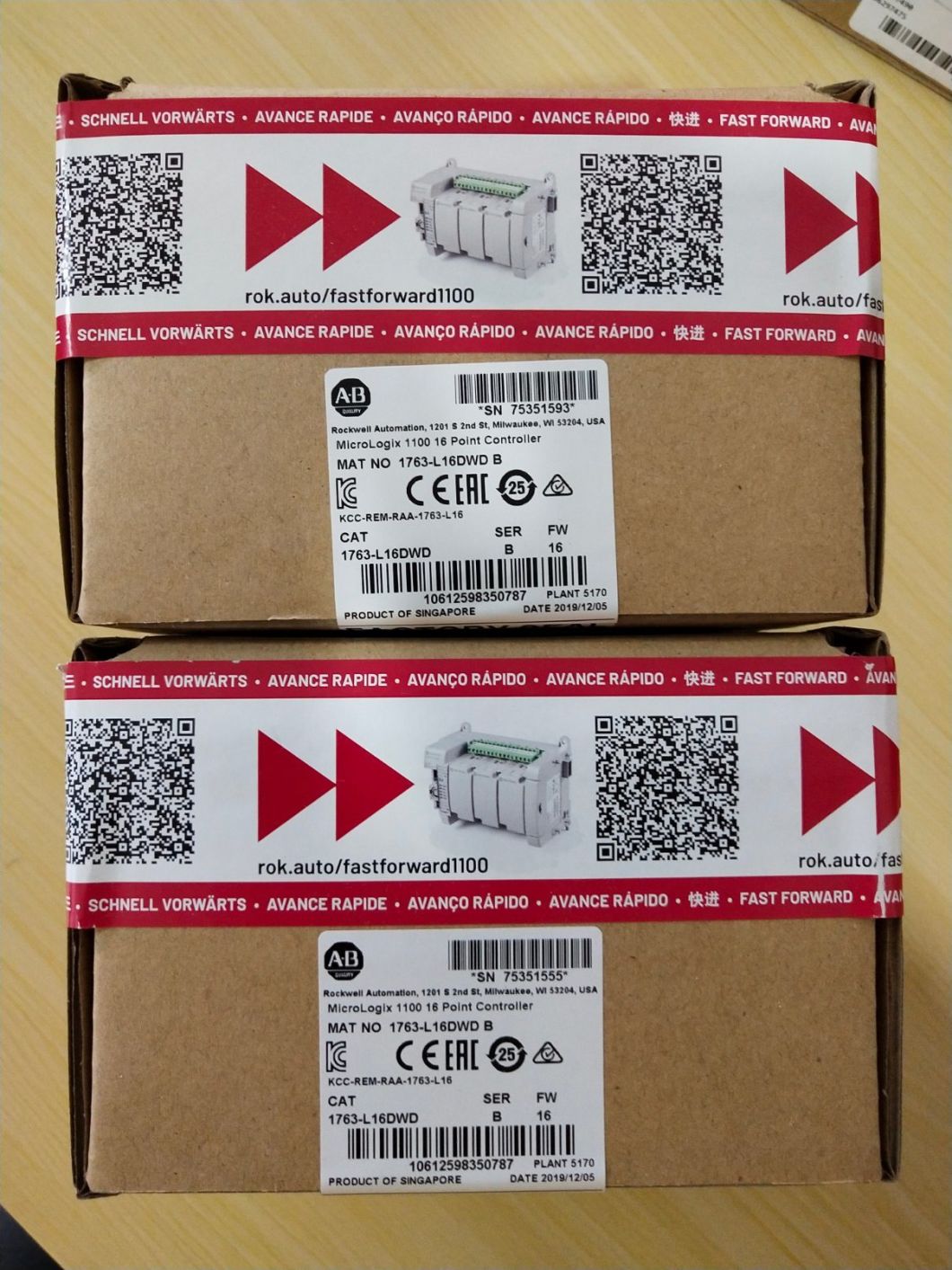 Micrologix Programmable Logic Controller 1763-L16dwd