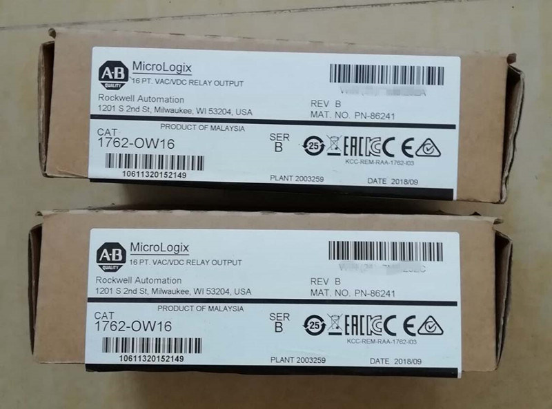 1762 Micrologix Io PLC 1762-0W16