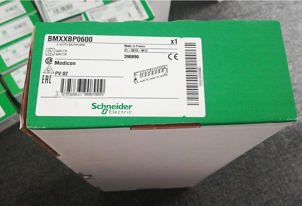 Schneider Modicon M340 Bmxxbp0600 DIN Rail Mounting/Touch Screen