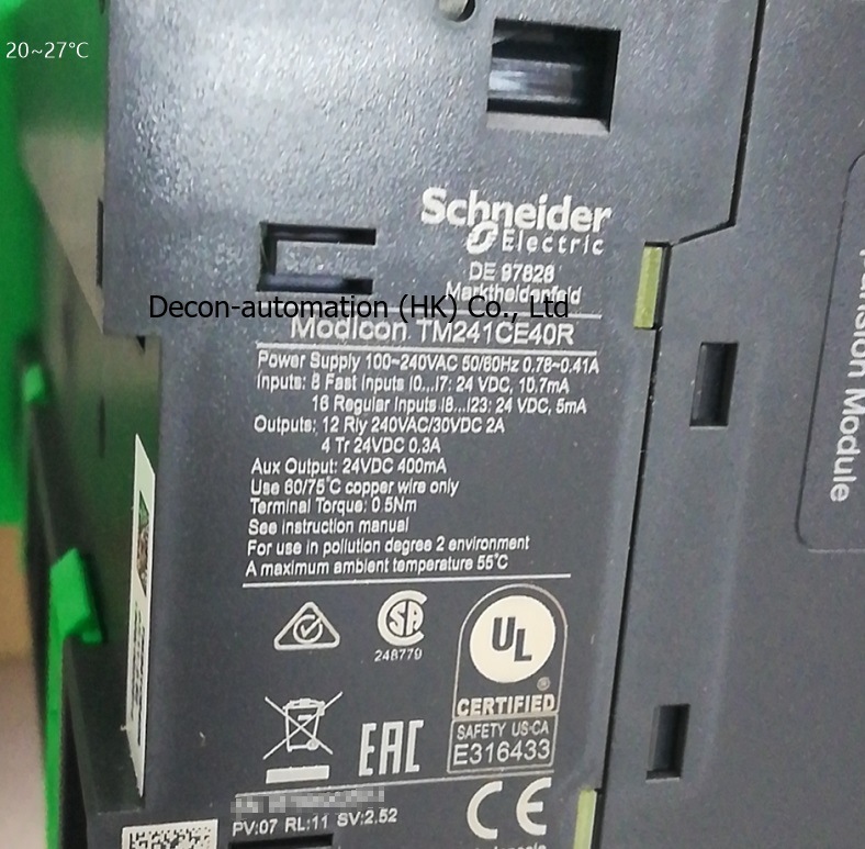 Controller M241 TM241ce40r PLC with 40 Io Relay Ethernet