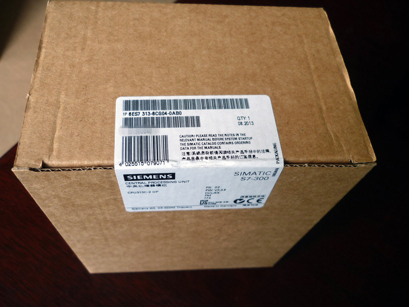 Siemens Simatic S7-300 PLC 6es7313-6CH04-0ab0 with 4 High-Speed Counters