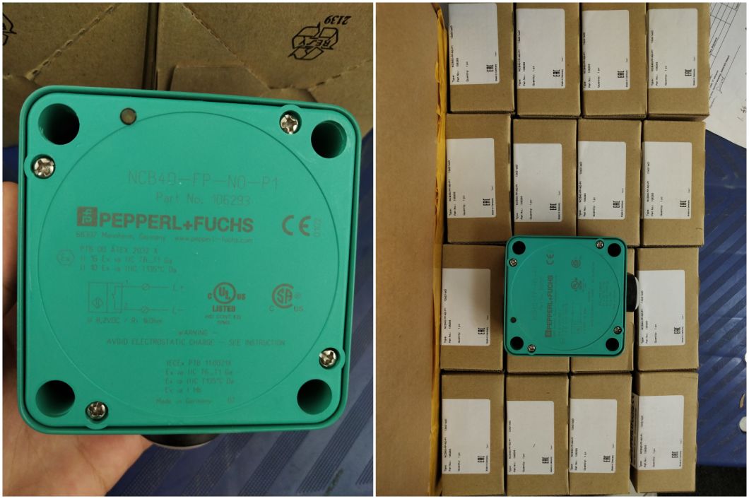 P+F Inductive Sensor Ncb40-Fp-N0-P1 40 mm Flush