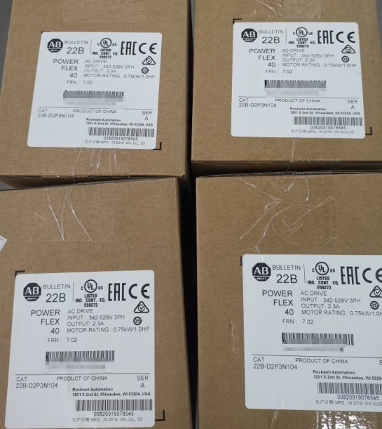 Rockwell Ab Powerflex 40 VFD Inverter with Motor Rating 0.75kw