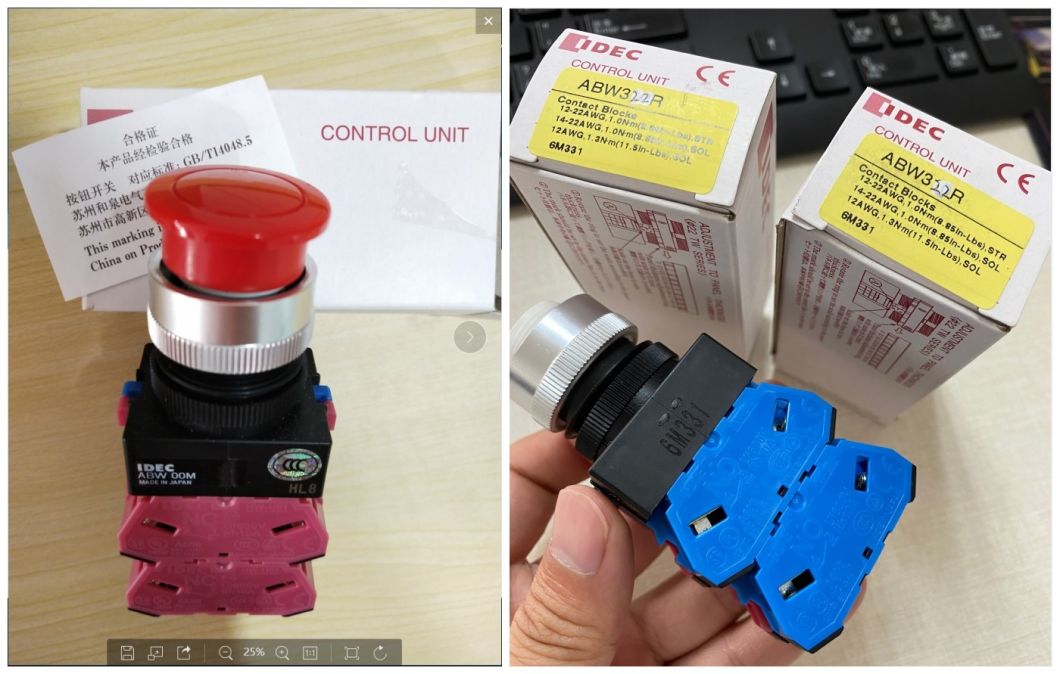 Hot Sale Push Button Switch by Idec