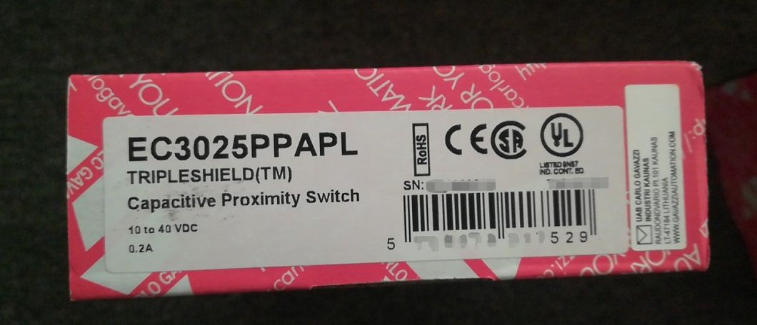 Carlo Gavazzi Ec3025ppapl Proximity Sensors Capacitive Thermoplastic Polyester