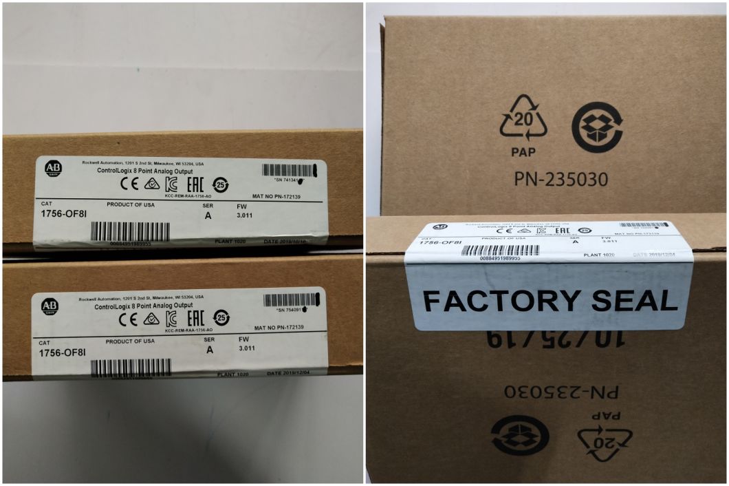 1756-If8I, 1756-Of8I, -Irt8I and -Of8I Controllogix 8 Point Analog Output, I/O Modules