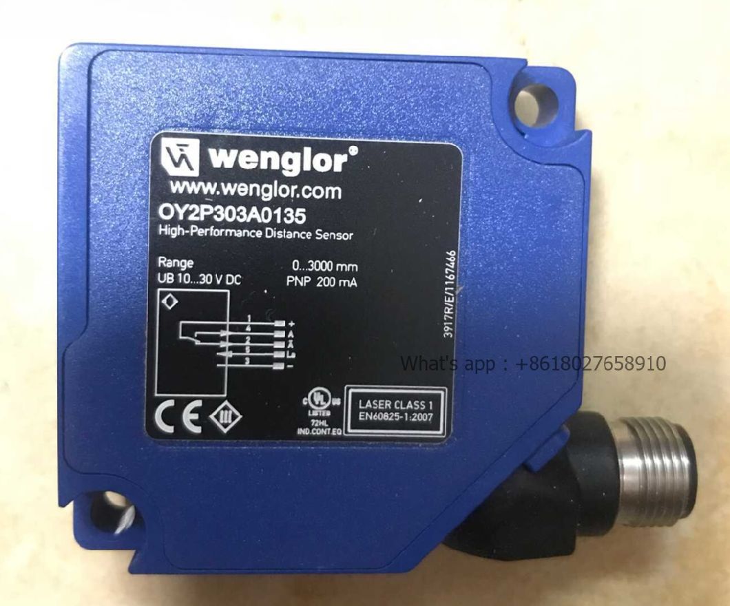 High-Performance Wenglor Distance Photoelectronic Sensors Oy2p303A0135