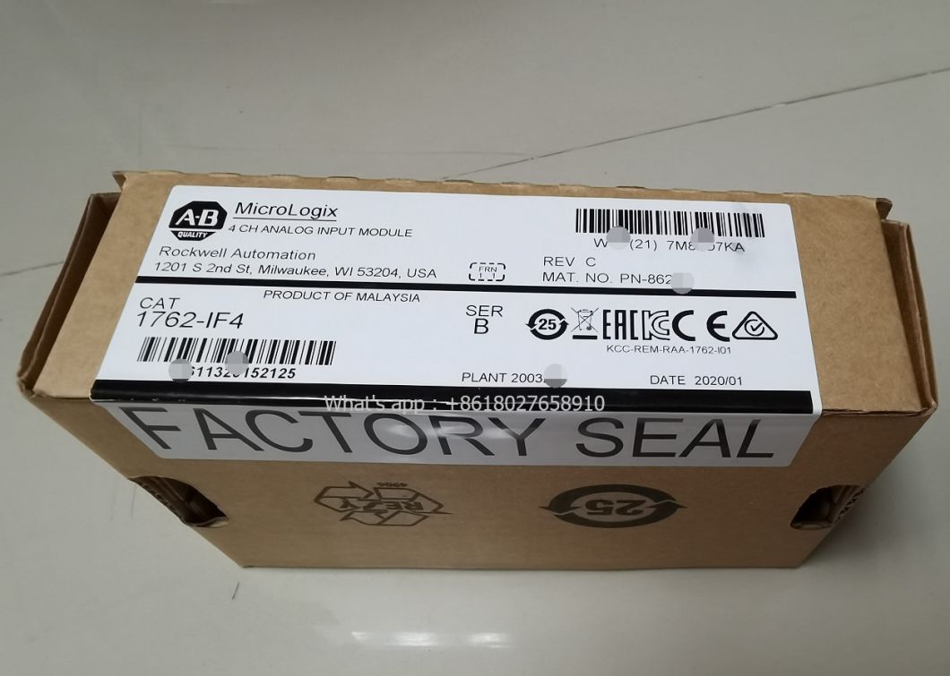 Micrologix 1762-If4 Module with 4 Channel