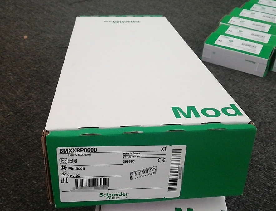 Schneider Modicon M340 Bmxxbp0600 DIN Rail Mounting/Touch Screen