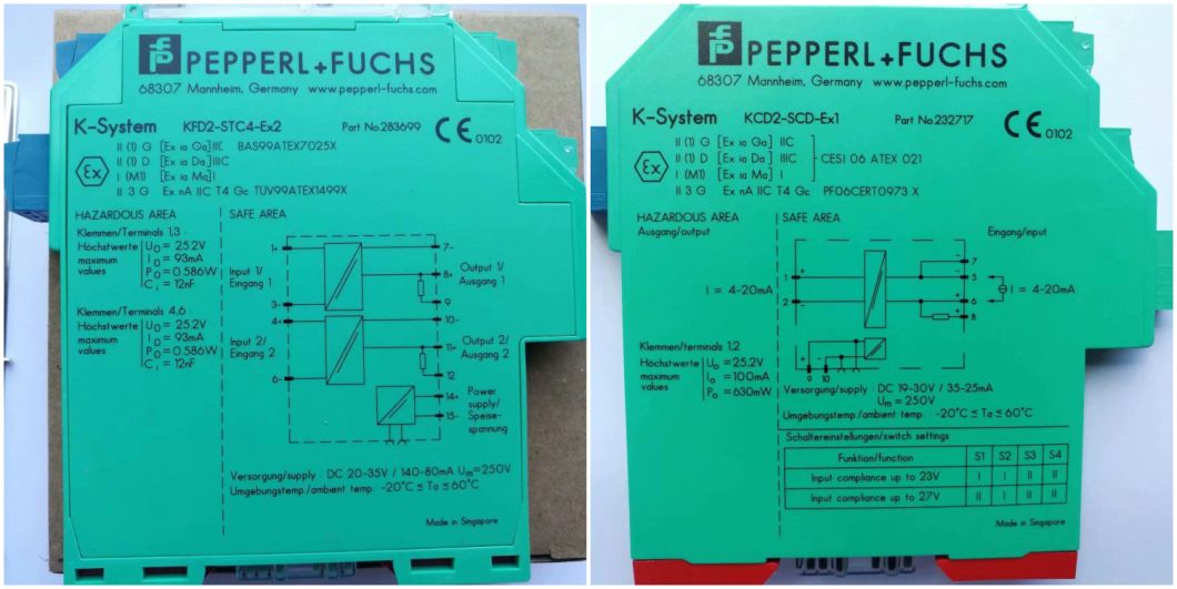 P+F Smart Transmitter Power Supply Kfd2-Stc4-Ex2