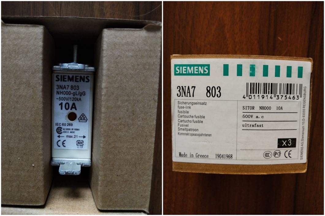 Siemens Fuse Element LV HRC Fuse Links