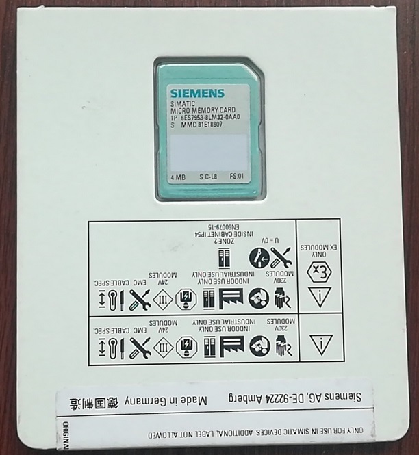 Factory 2GB Micro Memory Card for S7-300/C7 4mbyte Original