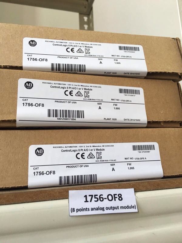 2020 Rockwell Automation 1756-L85e Logic Controller with 1 USB Port