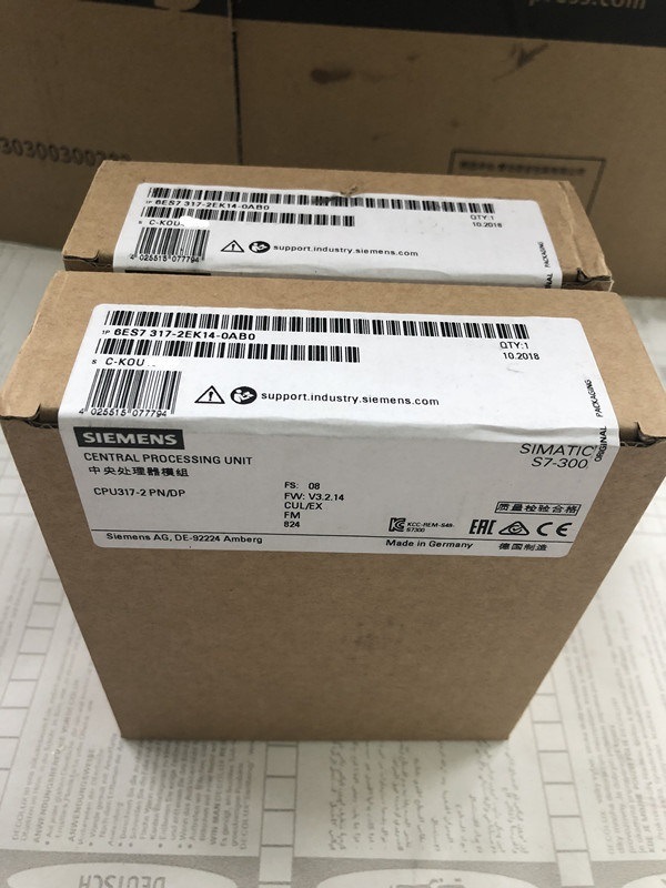 6es7317-2ek14-0ab0 Central Processing Unit PLC CPU