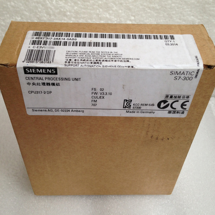 6es7317-2ak14-0ab0 PLC Controller