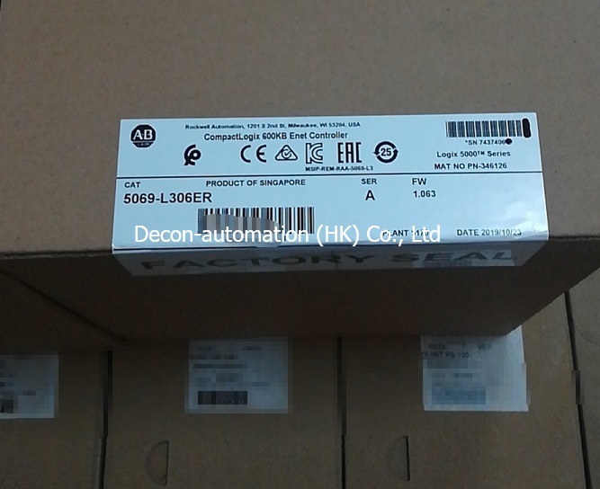 Ab 5069-L306er Compactlogix 5380 Dual Channel Ethernet/IP Controller