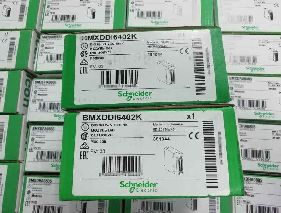 Schneider M340 24 V DC Bmxddi6402K Input Logic Module