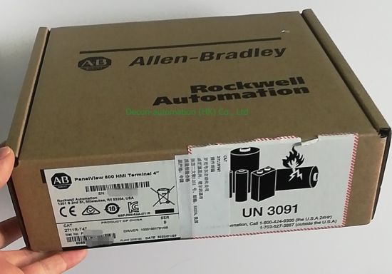 Allen Bradley 2711r-T4t Panelview 800 Touch Screen HMI