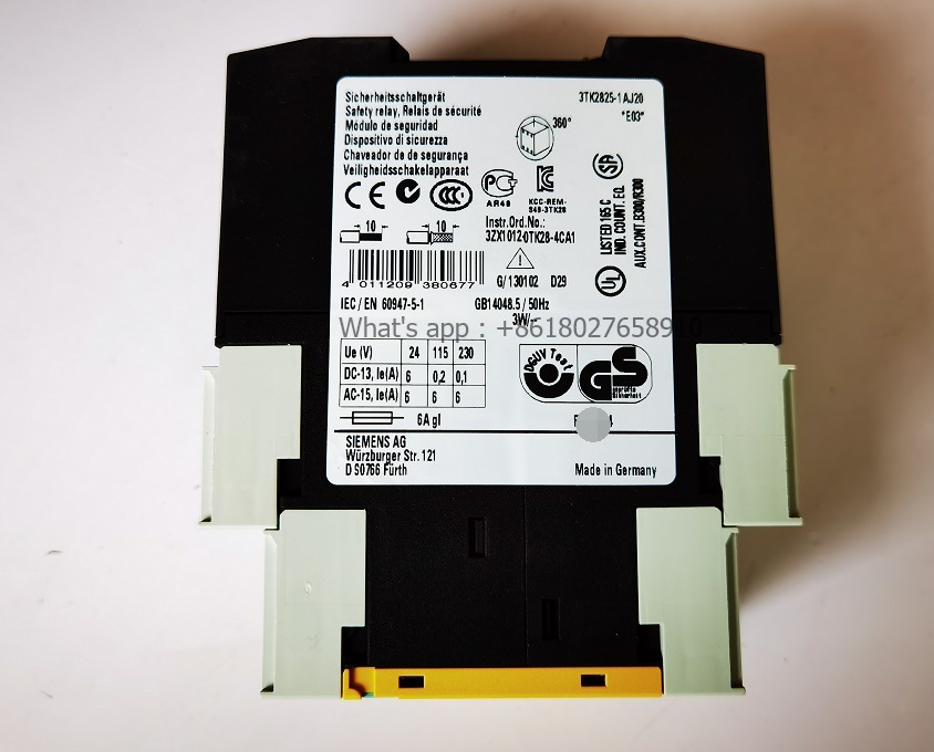 Siemens 3tk2825-1aj20 Safety Relays Sirius 3tk28