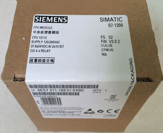 6es7211-1be31-0xb0 Siemens CPU Module (s7-1200) PLC