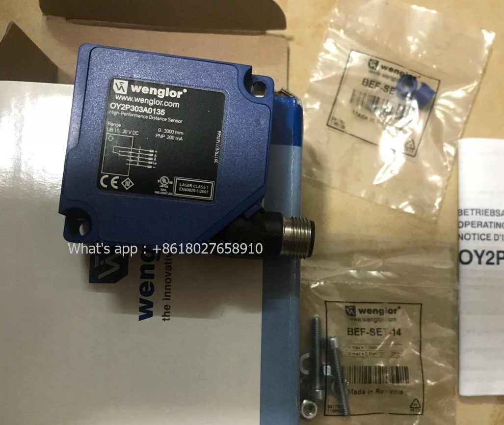 High-Performance Wenglor Distance Photoelectronic Sensors Oy2p303A0135