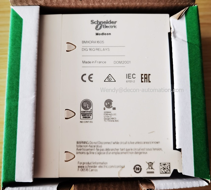 Discrete Output Module Bmxdra1605 From Schneider Electric Overvoltage Protection