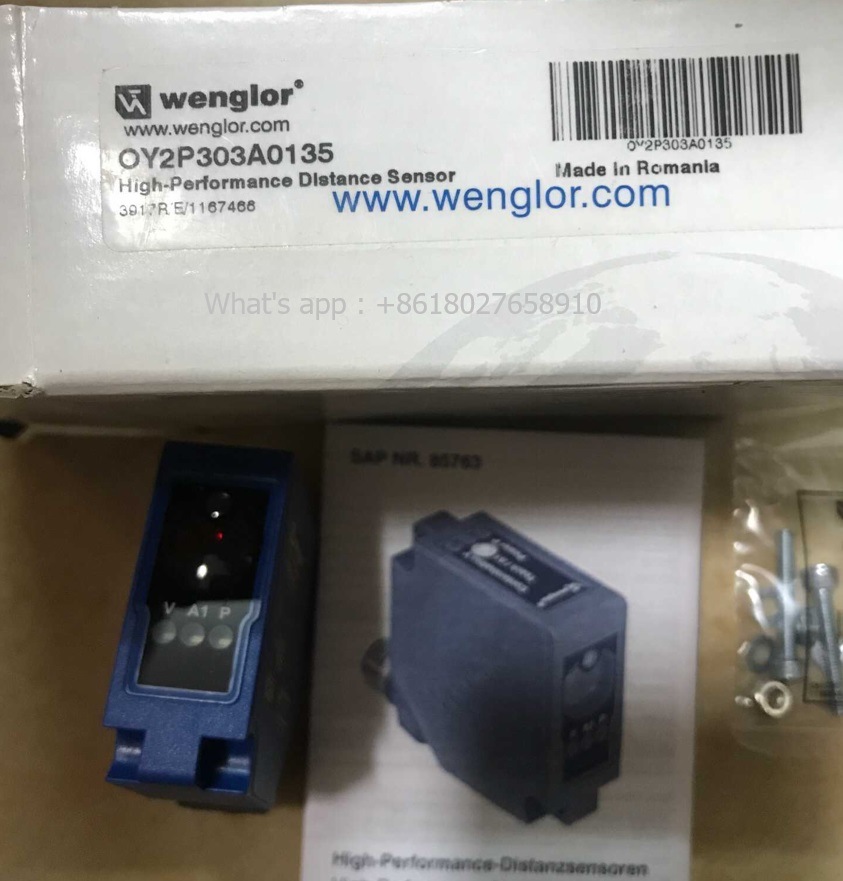 High-Performance Wenglor Distance Photoelectronic Sensors Oy2p303A0135