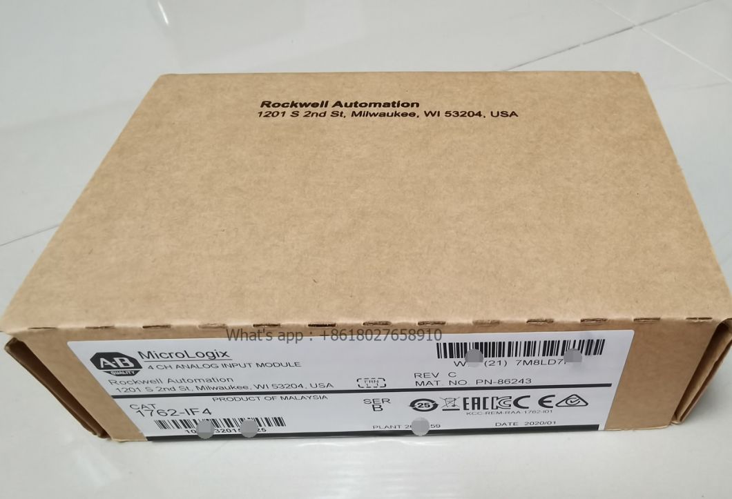 Micrologix 1762-If4 Module with 4 Channel