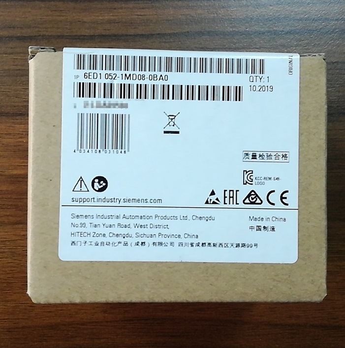 New Siemens 6ED1052-1MD08-0ba0 Module with 4 Digital Outputs Relay