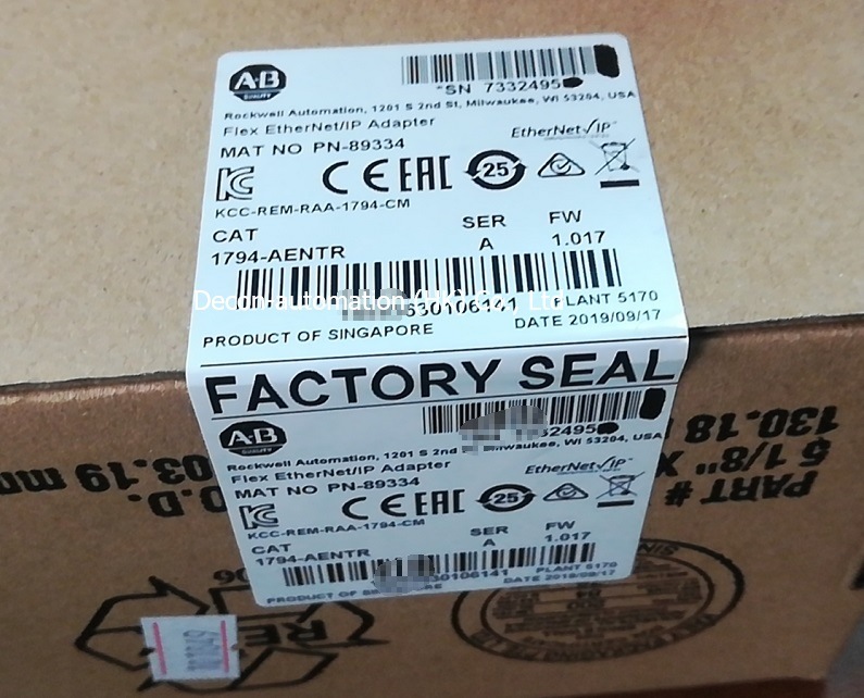 Ab 5069-L306er Compactlogix 5380 Dual Channel Ethernet/IP Controller