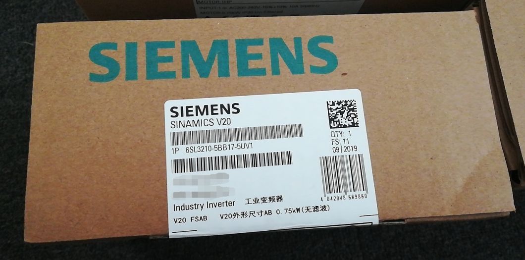 Industry Inverter 6SL3210-5bb17-5UV1