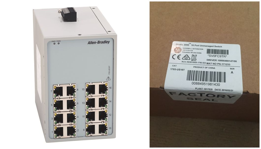 Stratix 2000 16t Port Unmanaged Switch 1783-Us16t