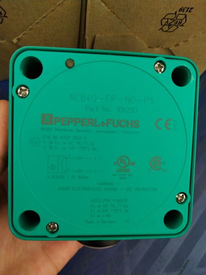 P+F Inductive Sensor Ncb40-Fp-N0-P1 40 mm Flush
