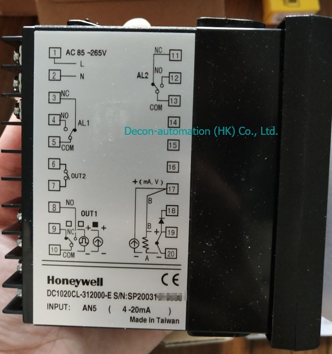 Honeywell DC 1000-Series Temperature/Process Controllers