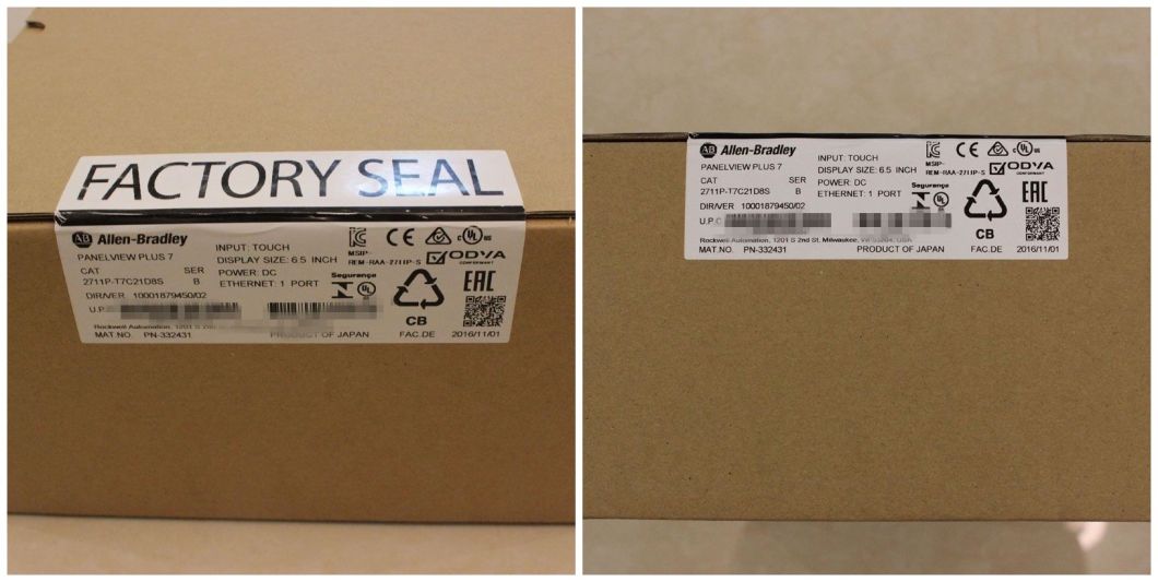 Allen Bradley Panelview Plus 7 Standard Terminal Touch Screen 2711p-T7c21d8s