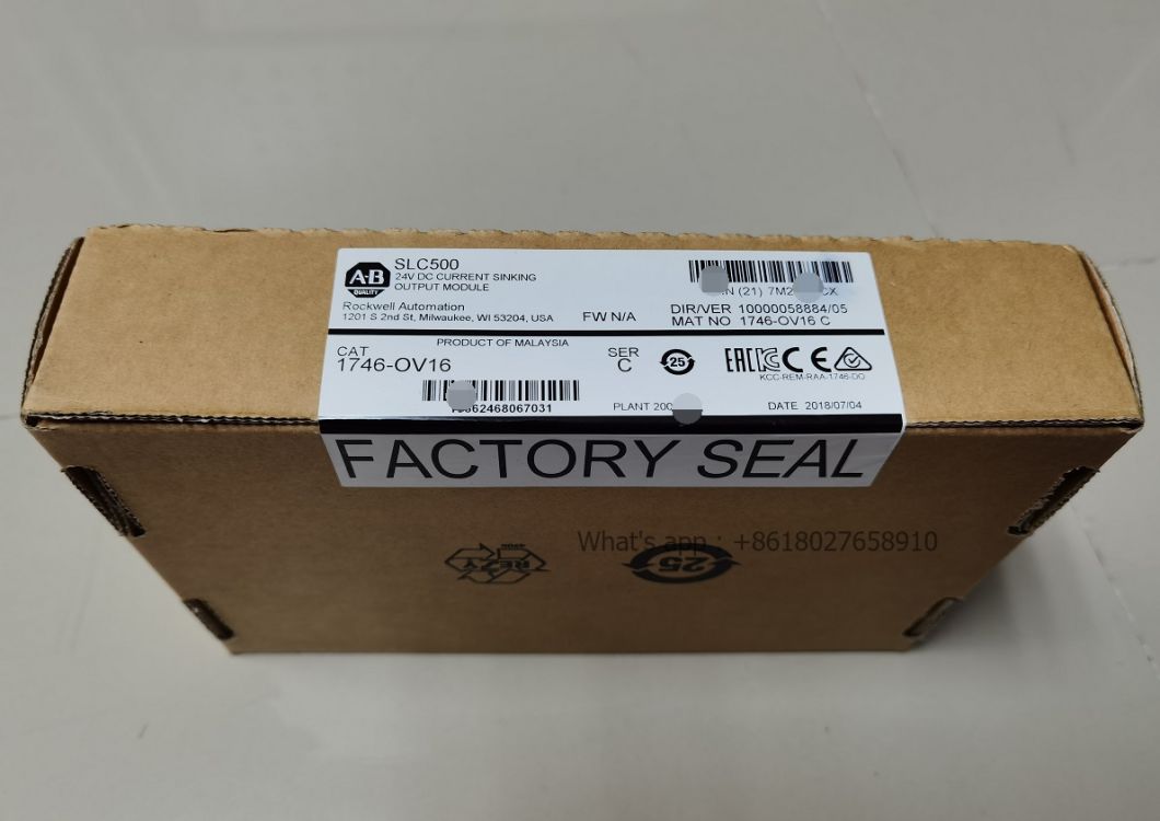 16 Channel Output Module SLC 500 1746-Ov16 for Programmable Controller