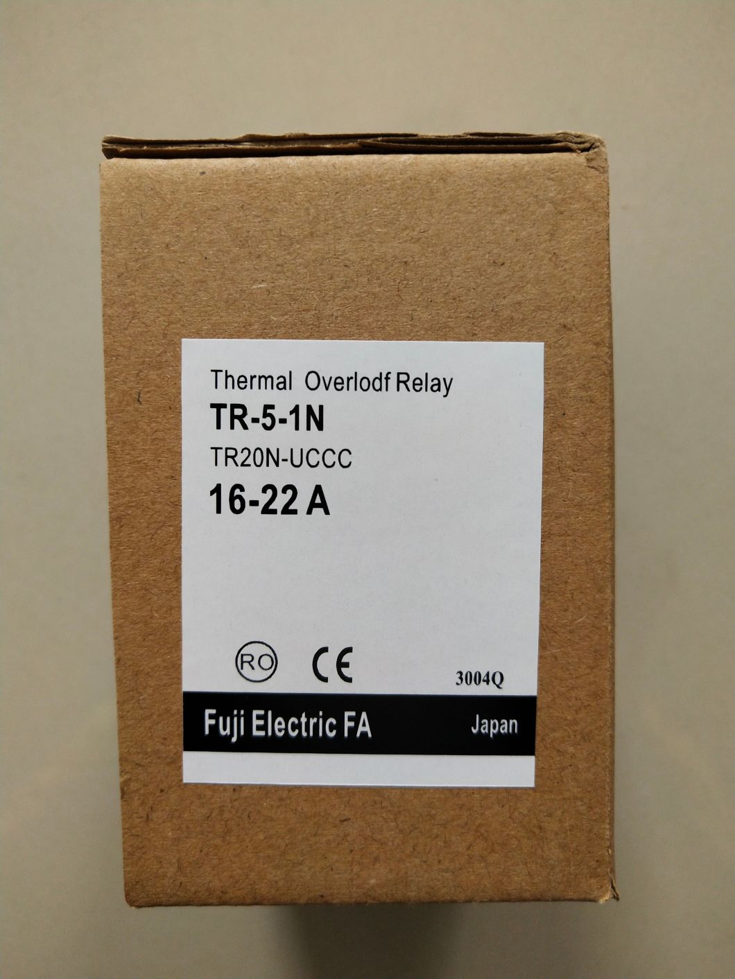 Thermal Overload Relays Tr Series Tr-5-1n by FUJI Electric