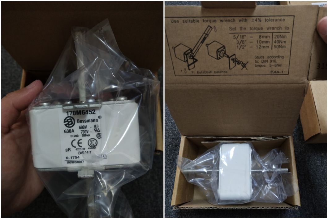 Eaton Bussmann Fuse Square 630A 690V Rectrohs: Compliant