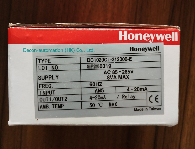 Honeywell DC 1000-Series Temperature/Process Controllers