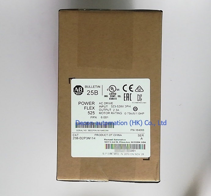 Frequency Inverter 25b-D2p3n114 Powerflex 525 Drive