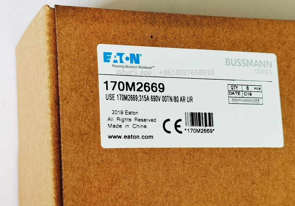 Bussmann Fuse 170m2669 315A 690V 00tn/80 Ar UR