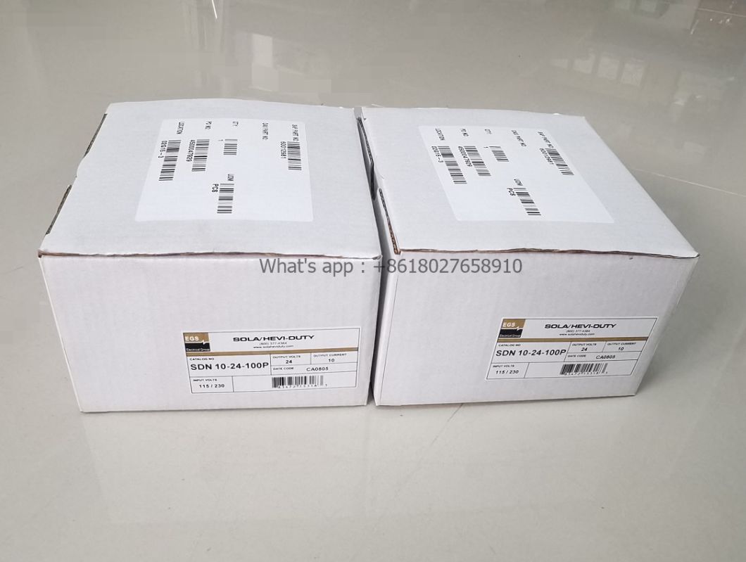 Sola Sdn 10-24-100p DC Power Supply Module for Conveying Equipment