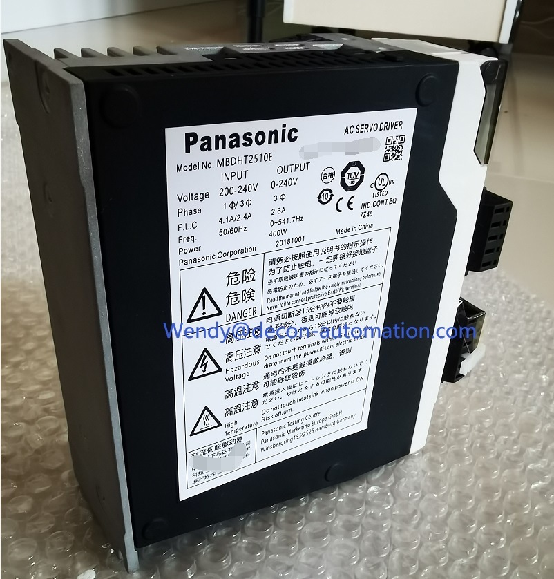 AC Servo Motor Driver Mbdht2510e Panasonic AC Inverter