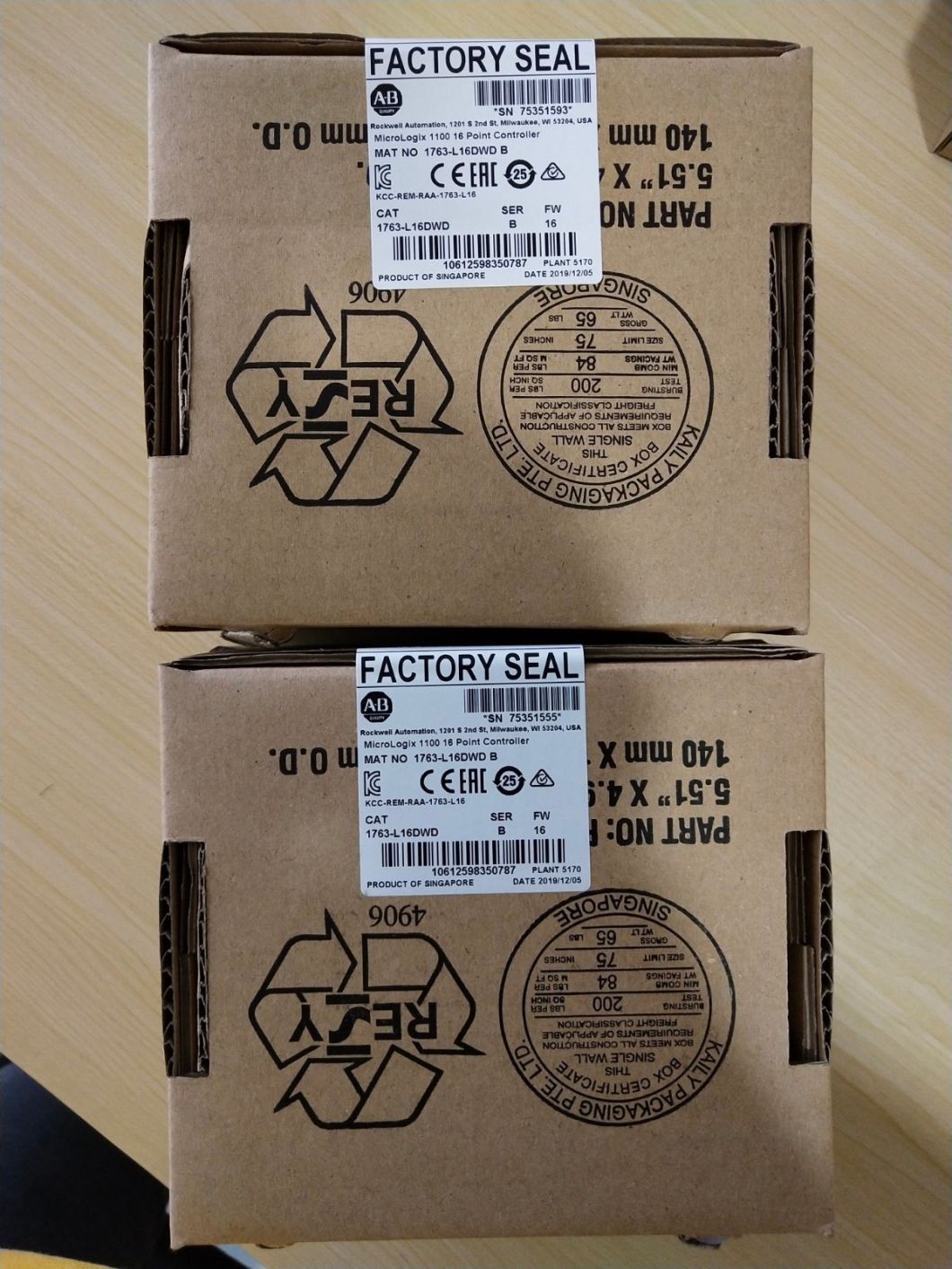 Micrologix Programmable Logic Controller 1763-L16dwd