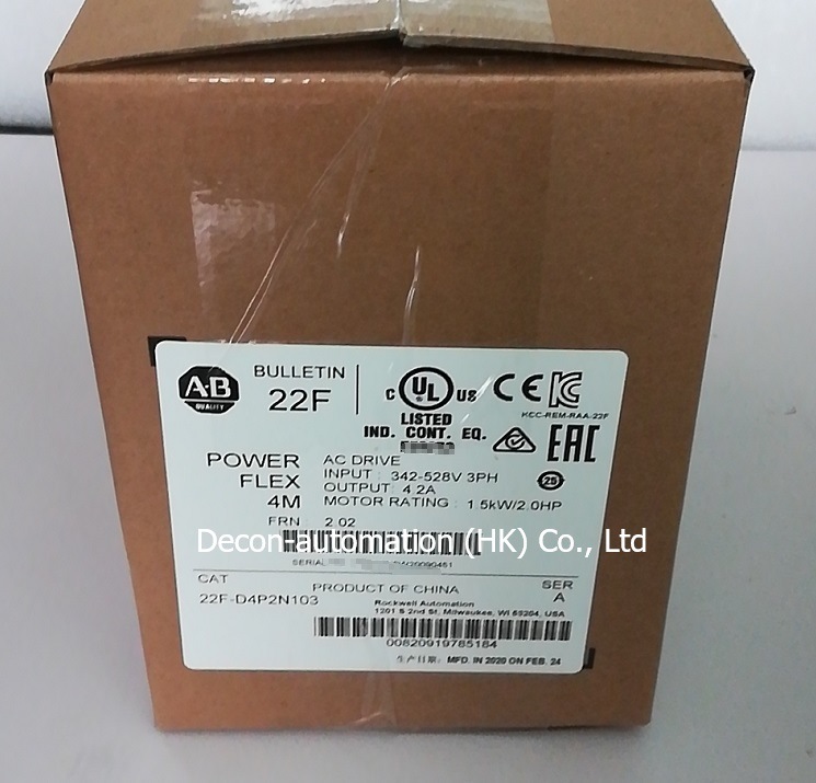 Allen-Bradley 25b-D1p4n104 AC Drive with Embedded Ethernet/IP and Safety