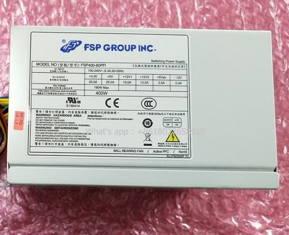 400W Siemens Spare Parts Fsp Power Supply Fsp400-60pfi