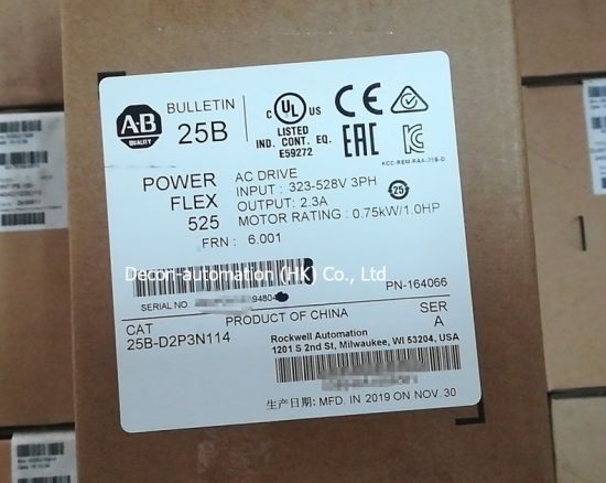 0.5HP 480V Allen-Bradley Powerflex 4m VFD 22f-D1p5n103